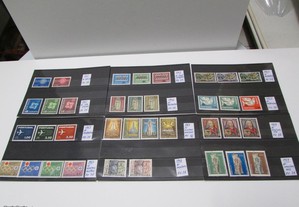 Filatelia: Selos novos de Portugal - diversas séries completas (3)