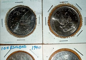 7 moedas de escudo 2 series completas