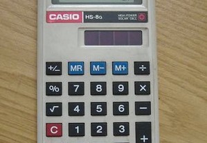 Máquina de calcular CASIO HS-8G