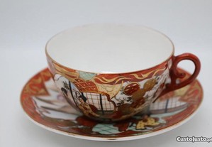 Chávena Chá Centenário Vista Alegre Japoneses 1924