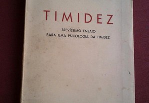António de Vasconcellos-Timidez (Ensaio)-Coimbra-1948 Dedicado
