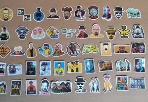 Stickers Série Breaking Bad 50 Autocolantes