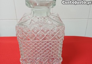 Garrafa de Cristal quadrada