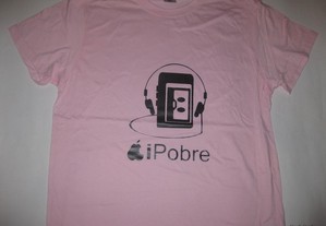 T-shirt com piada/Novo/Embalado/Rosa/Modelo 2