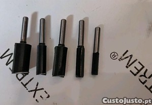 Conjunto de brocas/fresas para Tupias