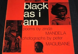 Livro Black as i am Zindzi Mandela Peter Magubane