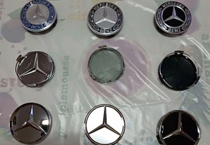 Centros de Jantes Mercedes(75 mm 4 peças)