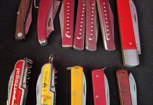 12 canivetes para colecionar ou usar