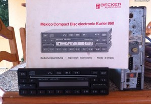 Rádio Mercedes Becker México cd 0860