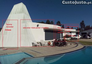 Quarto em anexo de vivenda