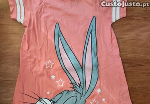 Vestido curto de menina