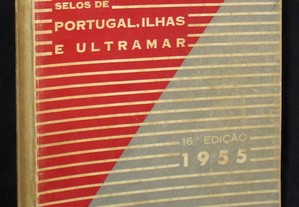 Livro Catálogo Eládio de Santos Selos de Portugal Ilhas e Ultramar 1955