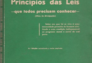Princípios Das Leis Que Todos Precisam Conhecer (1962)
