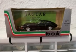 Jaguar Tipo"E"Coupé Roadster-Model Box-Escala 1/43