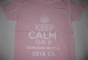 T-shirt com piada/Novo/Embalado/Rosa/Modelo 4