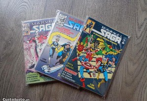 Livros Banda Desenhada - Marvel Saga - Abril