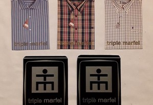Calendários de bolso Triple Marfel (anos 1978, 1982, 1986, 1988 e 1996)