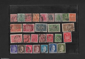 28 selos usado 3º Reich