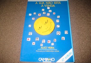 Livro "A Lua Não Está Á..." de Alice Vieira