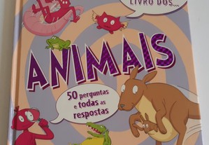 Livro dos... Animais 50 perguntas e todas as Respostas - Porto Editora