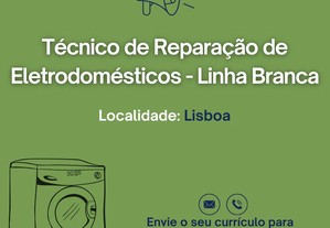 WORTEN - Manutenção e Reparação de Eletrodomésticos (M/F) FOLGAS AO FDS - Lisboa