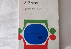 Livro RTP 30 A Brusca de Agustina Bessa Luís Biblioteca Básica Verbo
