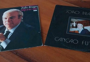 2 LP' s Vinil de João Braga
