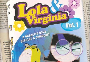 Dvd Lola & Virgínia Vol. 1 - animação - selado