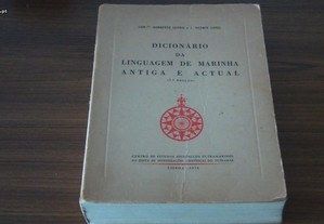 Dicionário da linguagem de marinha antiga e actual Comand, Humberto Leitão e J. Vicente Lopes