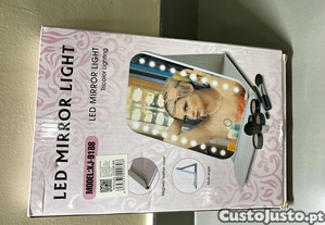 LED Mirror Light  Iluminao Perfeita para Espelhos e Maquiagem