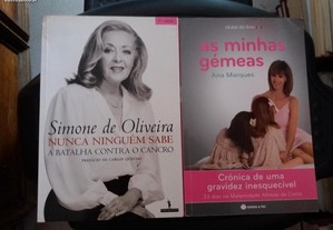 Obras de Simone de Oliveira e Ana Marques