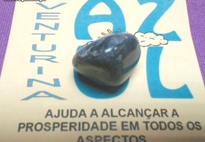 Aventurina azul pedra rolada 2-3cm - 5pçs