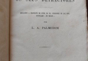 Portugal e os seus Detractores - L. A. Palmeirim - 1877