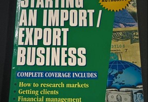 Livro Starting an Import/Export Business
