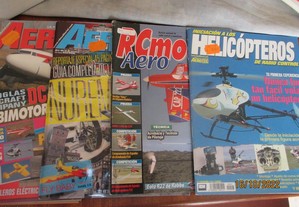 5 revistas Aerotec - revistas espanholas de aeromodelismo