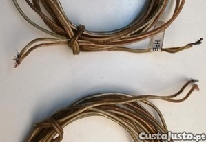 Cabos para colunas Hi-Fi &quot;Moniteur by Real Cable&quot;  			