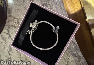 Pulseira pandora lua cintilante
