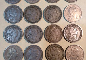 50 centavos 1960 alpaca - 17 moedas