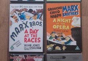 DVDs irmãos Marx