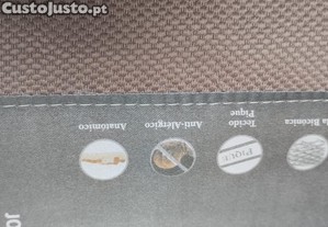 cama de casal + colchão como novos