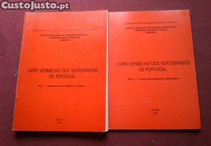Livro Vermelho dos Vertebrados de Portugal-I/II-1990/1991
