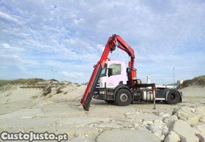 Scania P94 Grua Fassi