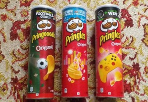Latas de Pringles - novas - portes incluidos