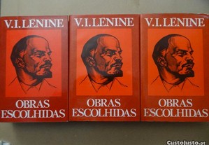 "Obras Escolhidas" de V.I. Lénine - 3 Volumes