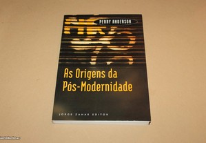 As Origens Pós -Modernidade//Perry Anderson