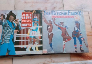 Vinil LP de James Brown e Ritchie Family