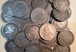 50 centavos 1952 alpaca - 53 moedas