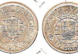 Cabo Verde - 10 Escudos 1953 - soberba prata
