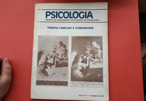 Revista Psicologia 1981 Terapia Familia Comunidade