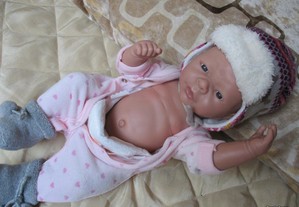 Bebe Reborn corpo inteiro - anatomicamente menina